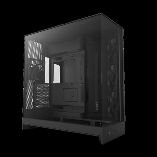 CAJA NZXT H9 FLOW 2025 DUAL CHAMBER MID negro